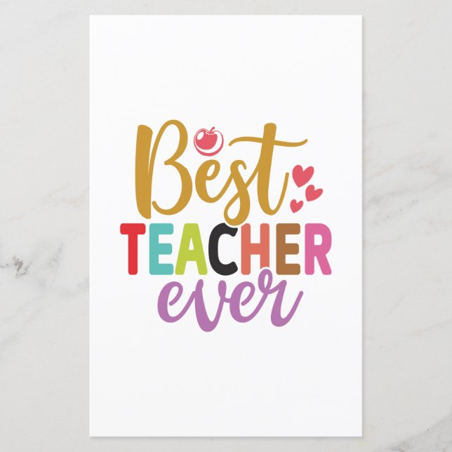 Gifts Teacher | Best Teacher Ever (Framsida)
