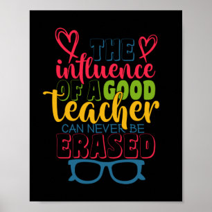 Gifts Teacher En Bra Lärares inflytande Poster
