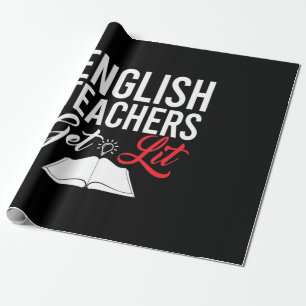 Gifts Teacher Engelska lärare får lära Presentpapper