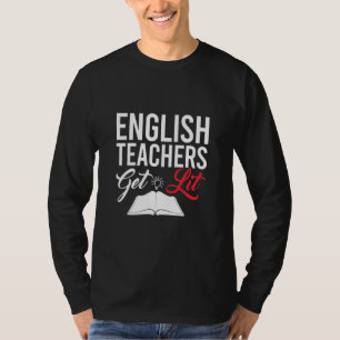 Gifts Teacher Engelska lärare får lära T Shirt