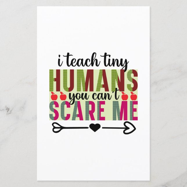 Gifts Teacher | I Teach Tiny Humans (Framsida)
