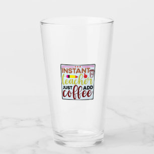 Gifts Teacher Kaffe tillkommer endast med omedel Glaskopp