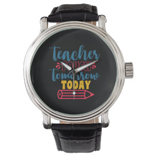 Gifts Teacher Lärarrör i morgon Armbandsur