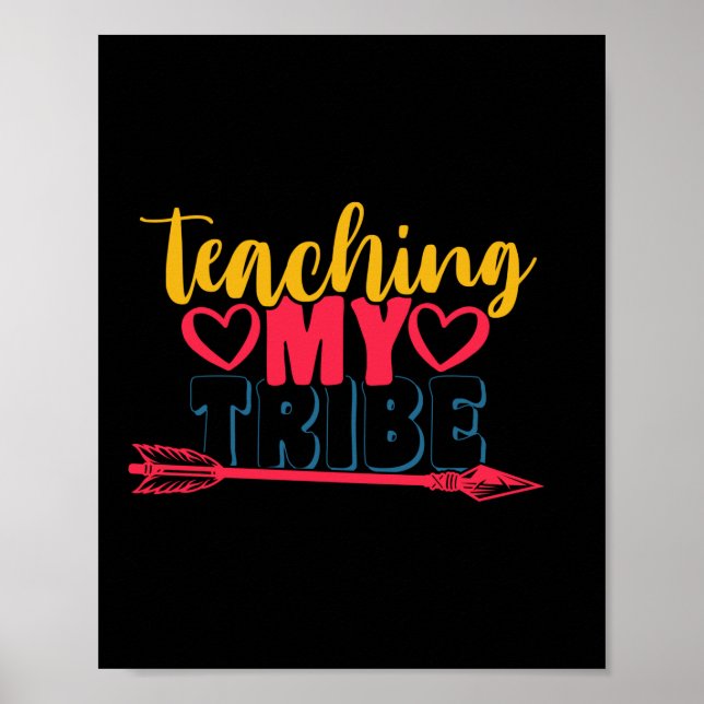 Gifts Teacher | Undervisning i min stam Poster (Framsidan)