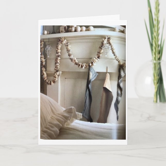 GIFTSINSATSERNA ÄR AVBRYTADE/TRÄD ÄR TRIMMED GOD J KORT (Framsida)