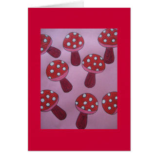 Giftsvamp Hälsningskort