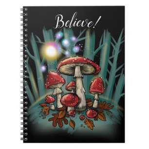 Giftsvampmushrooms~anteckningsbok Anteckningsbok