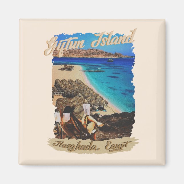 Giftun Island Magnet (Framsidan)