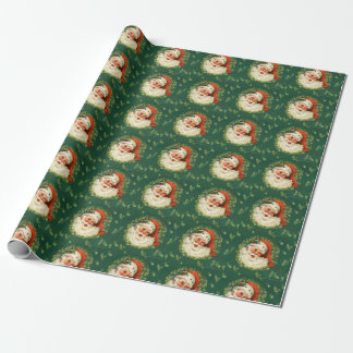 Giftwrap: Jolly Santa Presentpapper