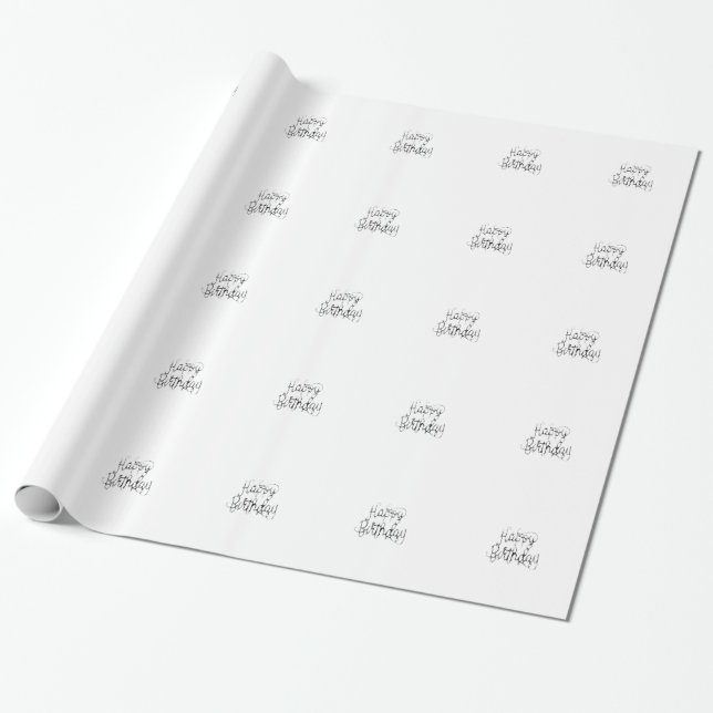 GIFTWRAPPORTERING PAPPER &KONSTRUKTION STILAR PRESENTPAPPER (Utrullad)