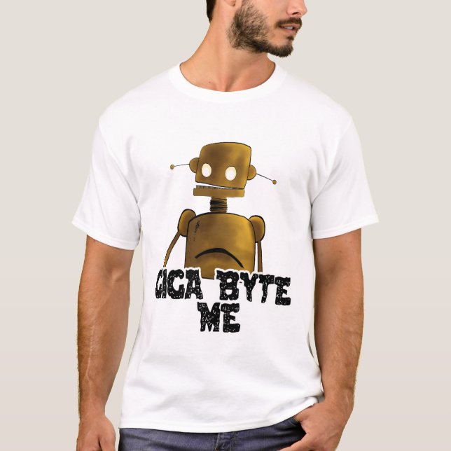 Giga Byte Me T-Shirt (Framsida)