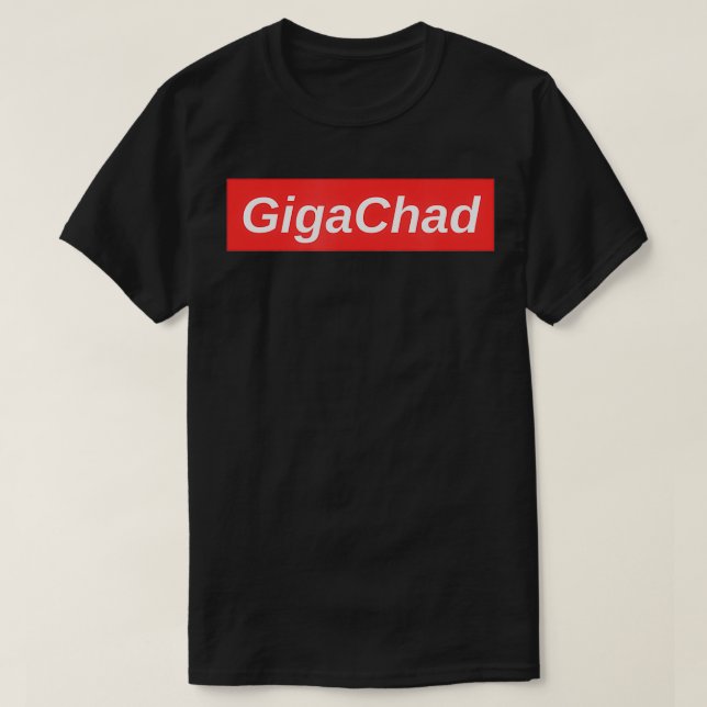 Giga Chad Gigachad Bitcoin Cryptocurrency Meme  T Shirt (Design framsida)