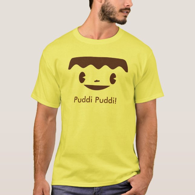 Giga pudding, Puddi Puddi! Tee Shirt (Framsida)