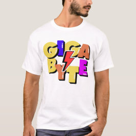 Gigabyte datamätningsenhet t shirt