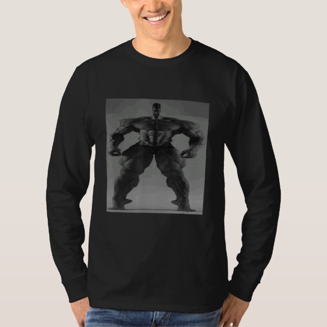 Gigachad Average Sigma Male Grindset Meme 1 T Shirt (Framsida)