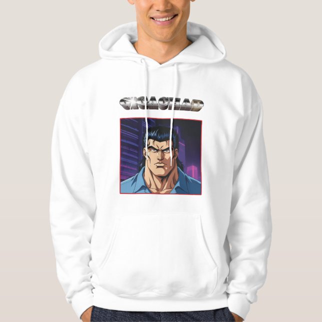 GIGACHAD HOODIE (Framsida)