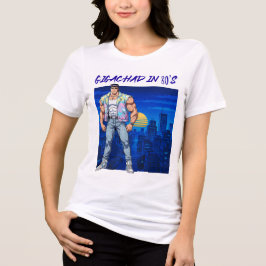 GIGACHAD I 80-TALET T SHIRT