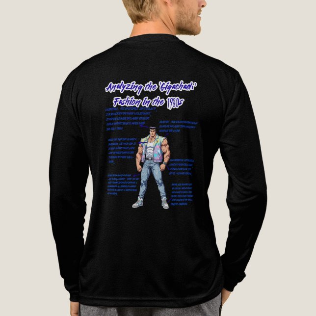 GIGACHAD IN 80S T SHIRT (Baksida)