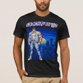 GIGACHAD PÅ 80-TALET T SHIRT