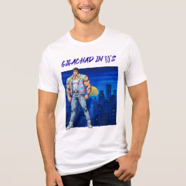 GIGACHAD PÅ 80-TALET T SHIRT