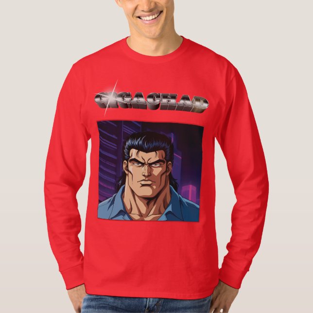 GIGACHAD T SHIRT (Framsida)