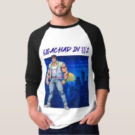 GIGACHAD UNDER 80-TALET T SHIRT