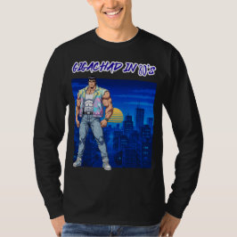 GIGACHAD UNDER 80-TALET T SHIRT