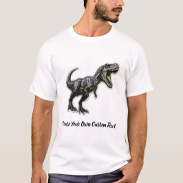 Giganotosaurus Dino Skapa Din Egen Anpassad Text T Shirt