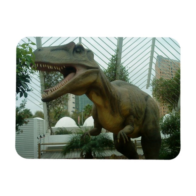 Giganotosaurus Dinosaur Flexible Magnet (Horisontell)