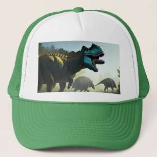 Giganotosaurus Dinosaurs Prowling, Truckers Hat Keps