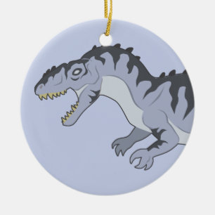 Giganotosaurus Julgransprydnad Keramik