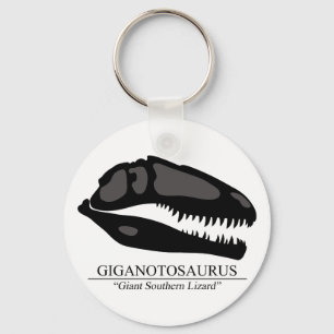 Giganotosaurus Skull Nyckelring