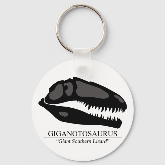Giganotosaurus Skull Nyckelring (Framsida)
