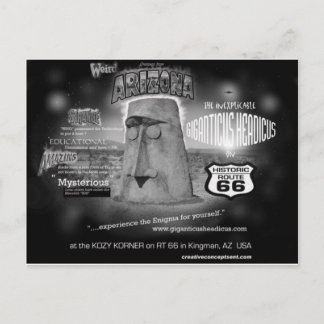 giganticus headicus Hälsning från AZ Route 66 Vykort