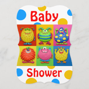 Gigantisk baby shower inbjudningar