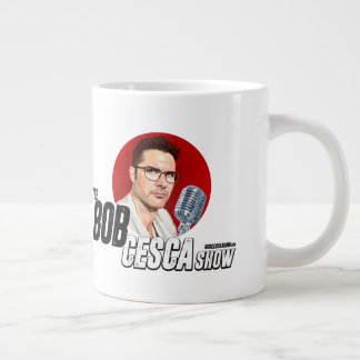 Gigantisk Bob Cesca Show Kaffe Mugg Jumbo Mugg