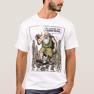 Gigantisk Diogenes söker en människa T Shirt