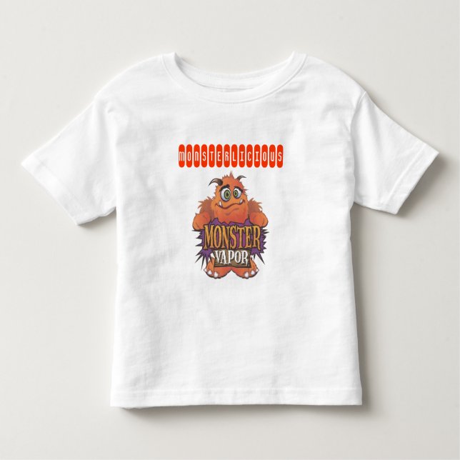 gigantisk dunst, MONSTERLICIOUS T Shirt (Framsida)