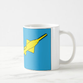 Gigantisk fiskkaffemugg kaffemugg