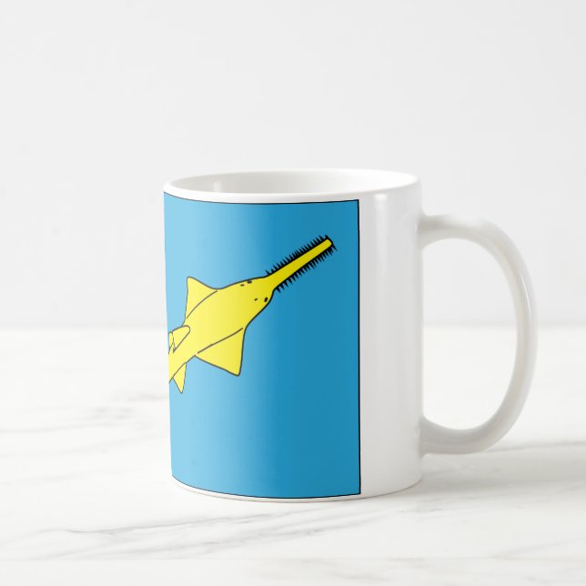 Gigantisk fiskkaffemugg kaffemugg (Höger)