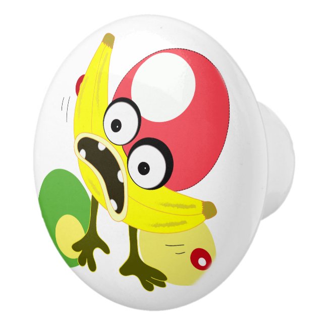 Gigantisk fruktillustration för banan knopp (Höger)