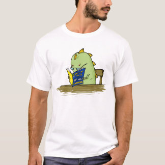 Gigantisk läs- komisk T-tröja T Shirt