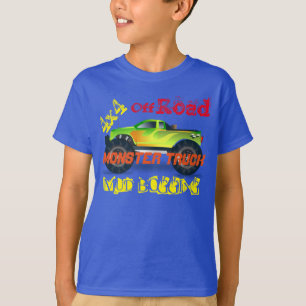 Gigantisk lastbildesign t-shirt