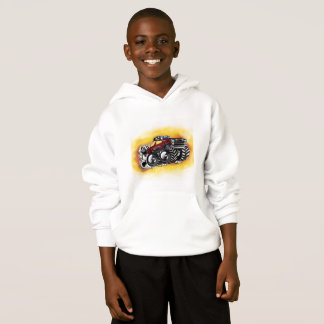 Gigantisk lastbilHoodie för pojkar Tee