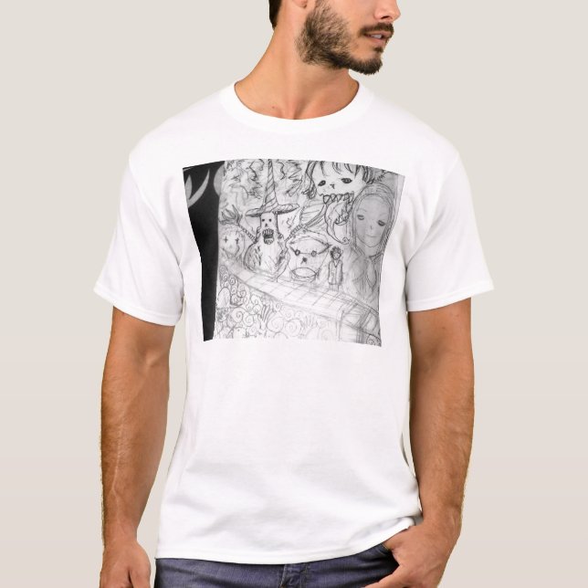 gigantisk mangaanime för yaie t shirt (Framsida)