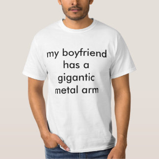 gigantisk metallarm t-shirt