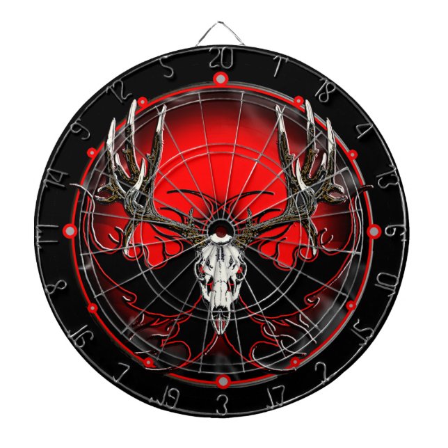 Gigantisk mulehjort piltavla (Framsidan)