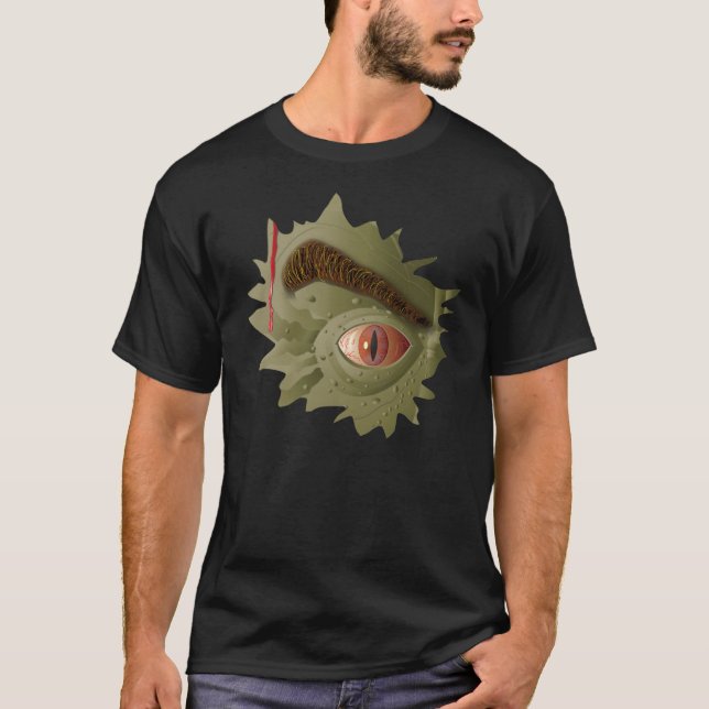 Gigantisk ögaskjorta för tittut tee shirt (Framsida)