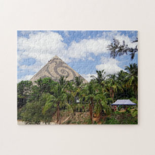Gigantisk Pyramid Pyramid Valley Indien Pussel