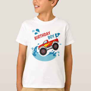 Gigantisk T-tröja för pojke för födelsedag fö T Shirt